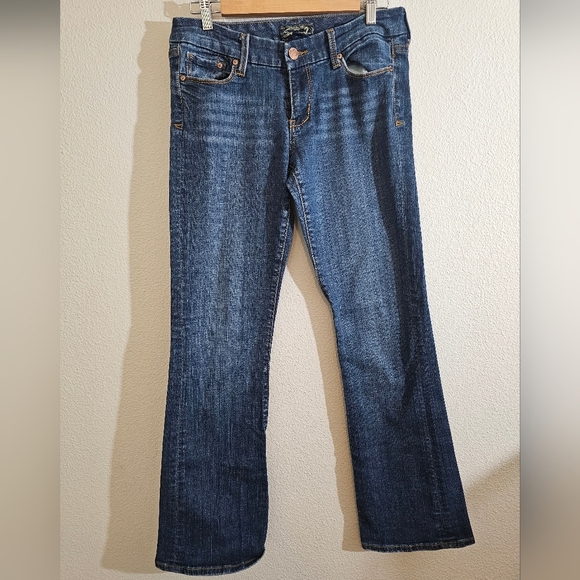 Seven7 Jeans Size 31 Blue Bootcut - Picture 1 of 9